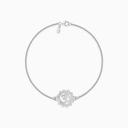 Silver Classic Om Bracelet Rakhi