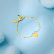 Golden Heartbeat Kids Bracelet (0 - 2 Years)