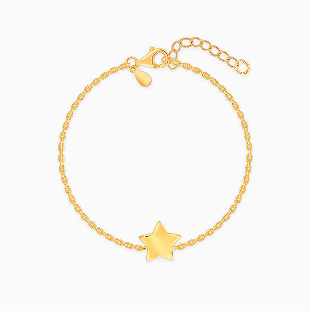 Golden Star Kids Bracelet (2 - 8 Years)