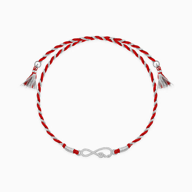 Silver Infinity Rakhi